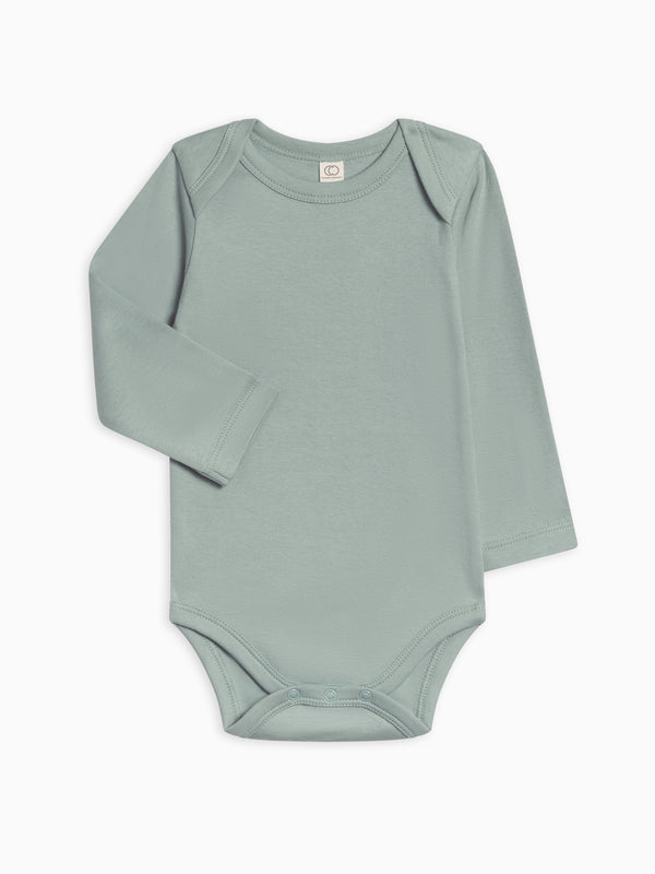 Classic Long Sleeve Bodysuit Baby : One Pieces : Bodysuits : Long Sleeves Colored Organics Baby Long Sleeve Bodysuit - Girls & Boys - Organic