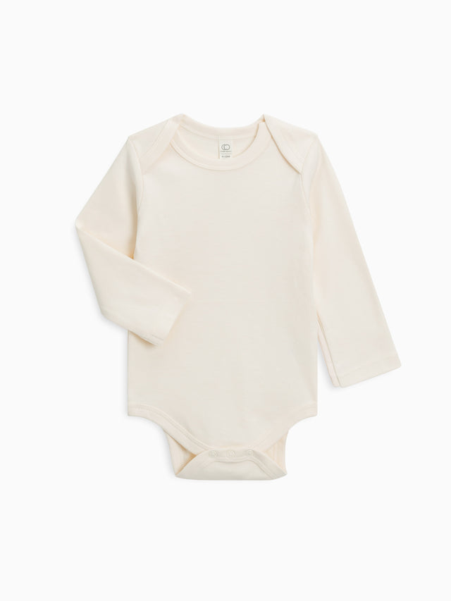 Classic Long Sleeve Bodysuit Baby :One Pieces :Bodysuits :Long Sleeves Colored Organics Baby Long Sleeve Bodysuit - Girls &Boys - Organic
