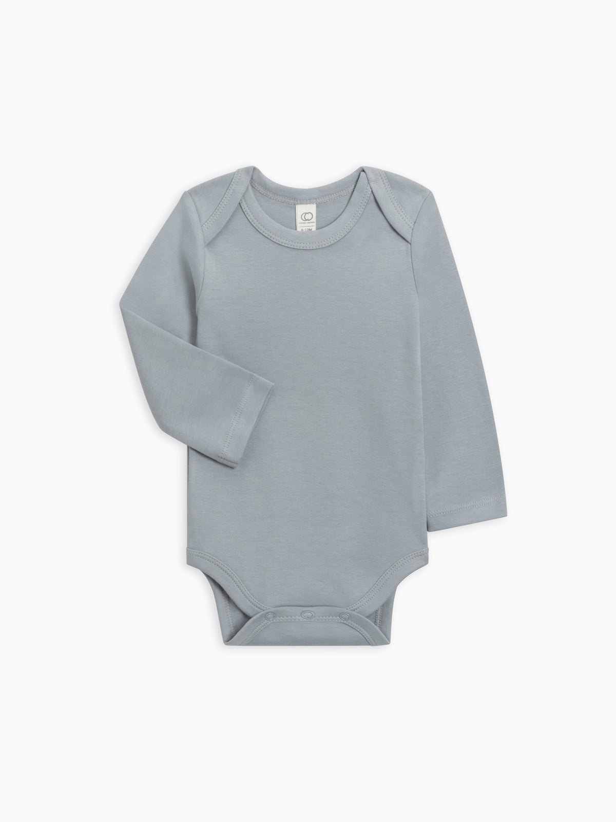 Classic Long Sleeve Bodysuit Baby : One Pieces : Bodysuits : Long Sleeves Colored Organics Organic Cotton Long Sleeve Baby Bodysuit | Colored Organics®