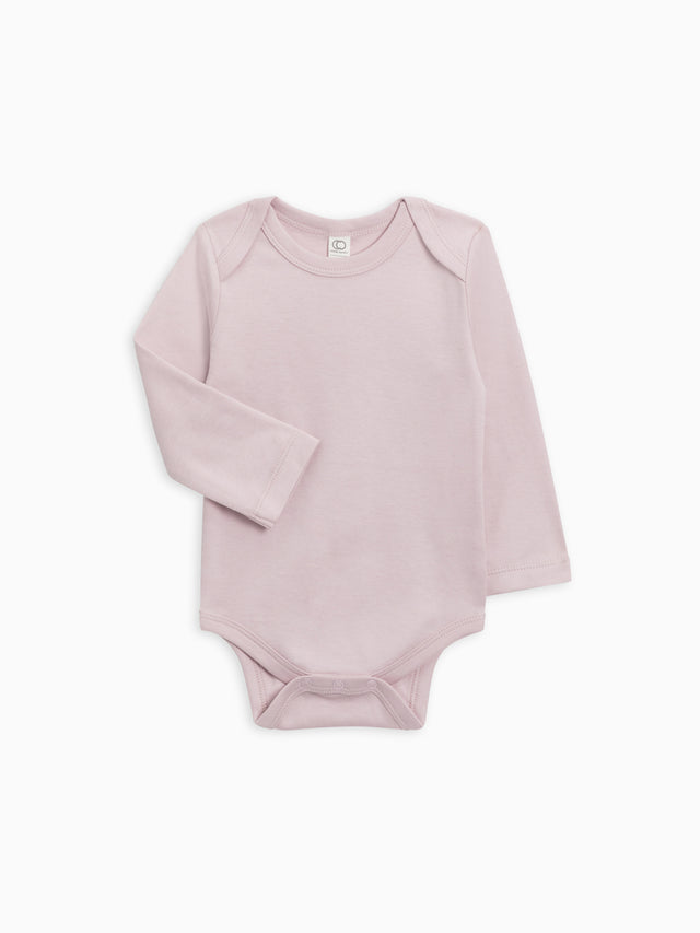 Classic Long Sleeve Bodysuit Baby :One Pieces :Bodysuits :Long Sleeves Colored Organics Baby Long Sleeve Bodysuit - Girls &Boys - Organic