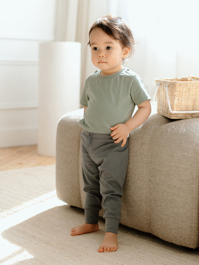 Classic Short Sleeve Tee - Crew Neck Baby-Kids : Tops : Short Sleeves Colored Organics Organic Kids & Baby Tee - Short Sleeve - Crew Neck