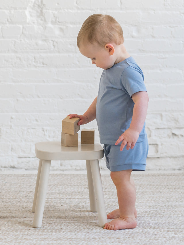 Short Sleeve Crew Baby-Kids : Tops : Tees : Short Sleeves Colored Organics Organic Cotton Baby and Kids Short Sleeve Crew
