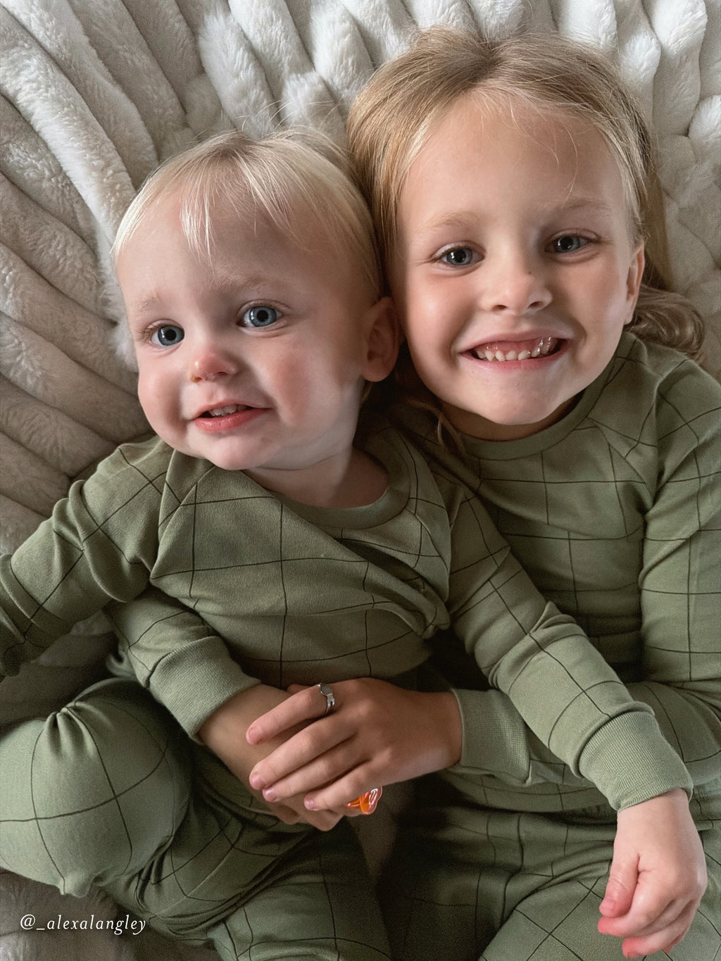 2 Piece Long Sleeve Jammie Set - Basket
