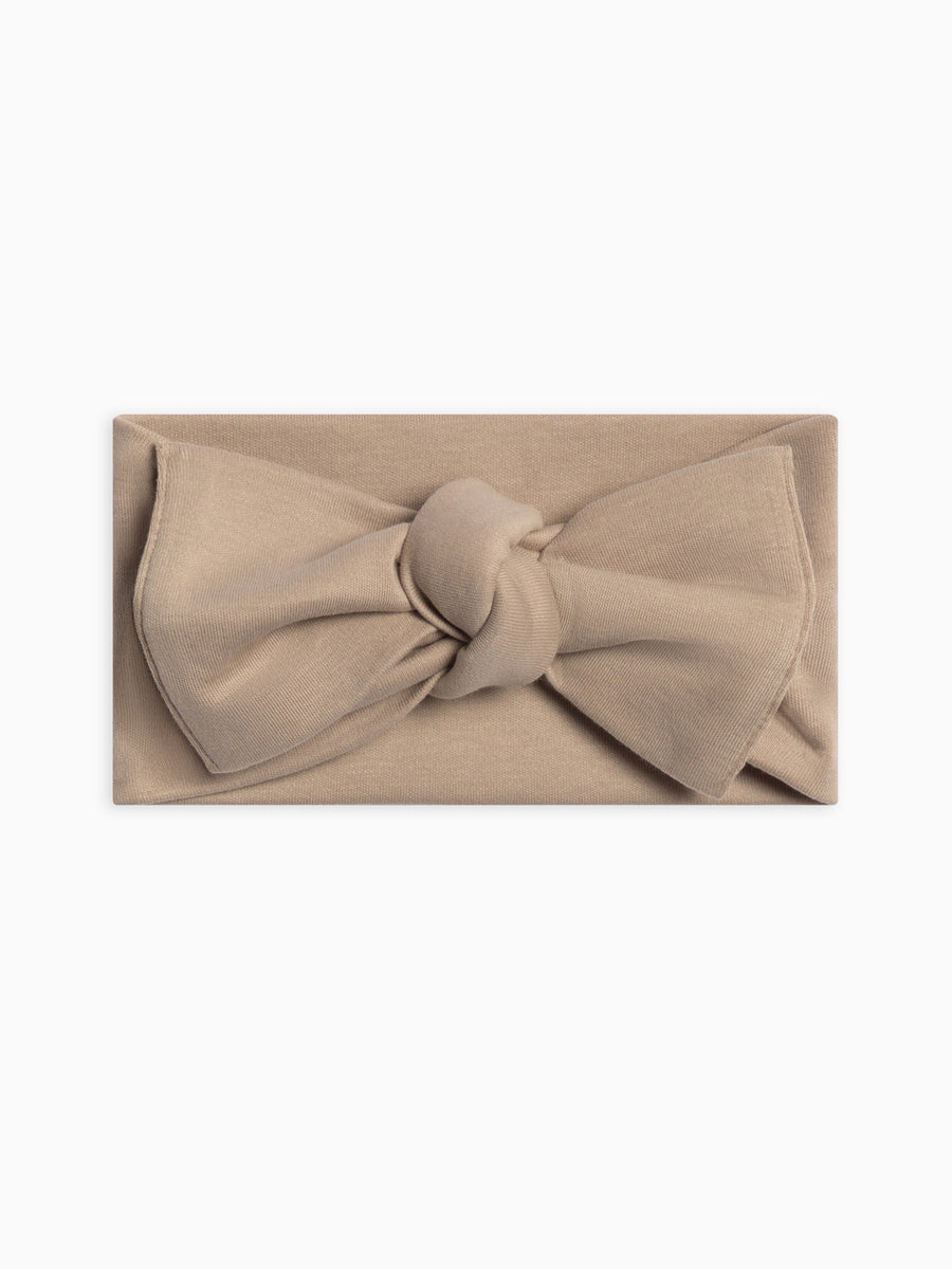 Hattie Bow Wrap Baby : Accessories : Bows : Headbands Colored Organics Organic Cotton Baby and Kids Hattie Bow Wrap
