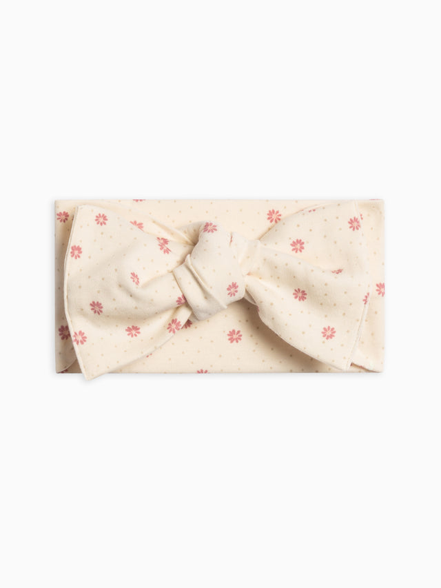Hattie Bow Wrap Baby :Accessories :Bows :Headbands Colored Organics Organic Cotton Baby and Kids Hattie Bow Wrap