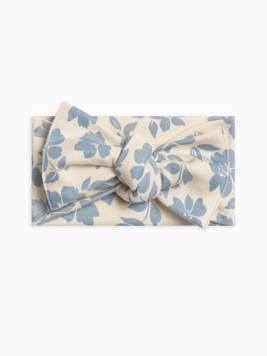 Hattie Bow Wrap Baby : Accessories : Bows : Headbands Colored Organics Organic Cotton Baby and Kids Hattie Bow Wrap