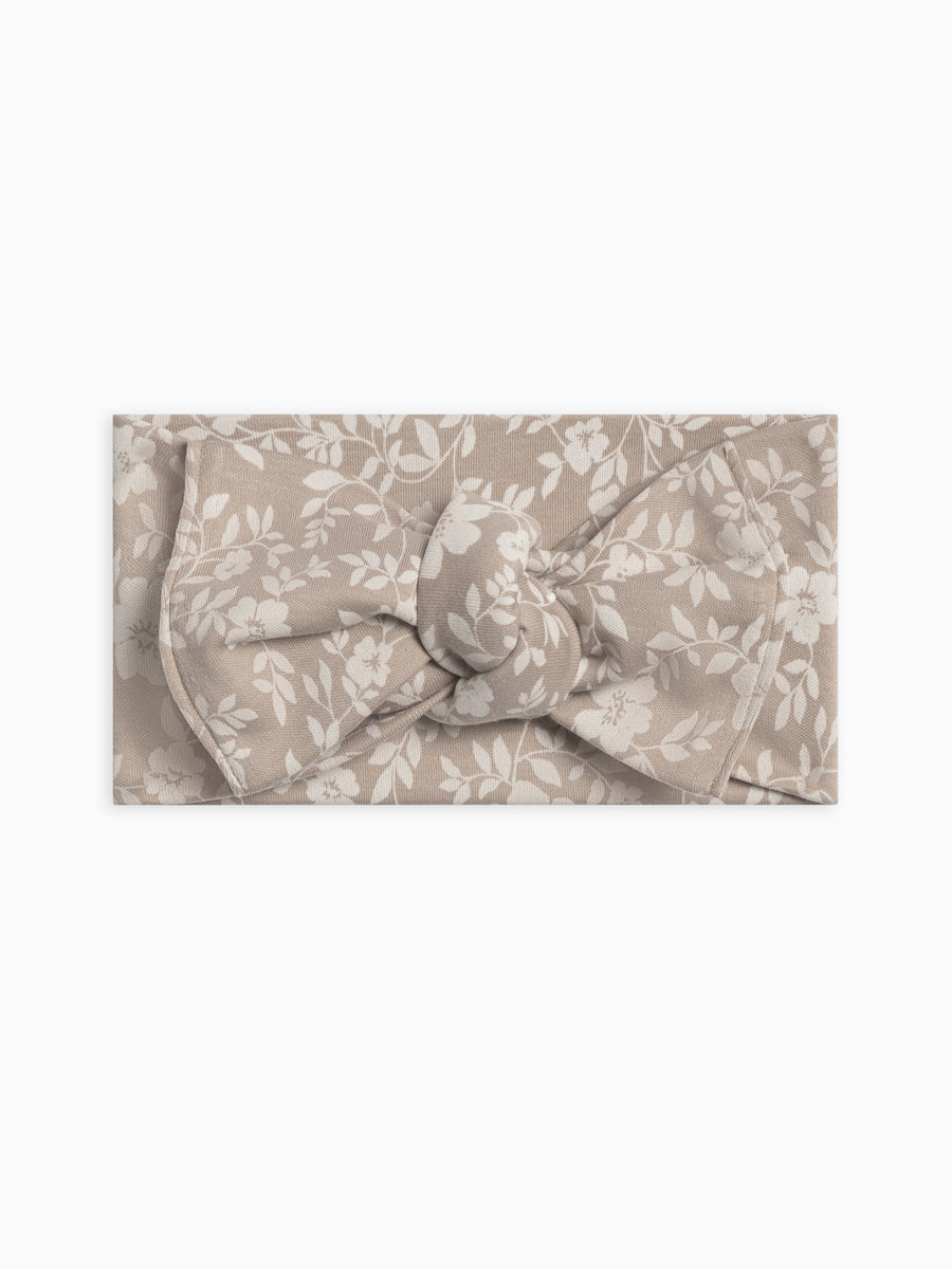 Hattie Bow Wrap Baby : Accessories : Bows : Headbands Colored Organics Organic Cotton Baby and Kids Hattie Bow Wrap