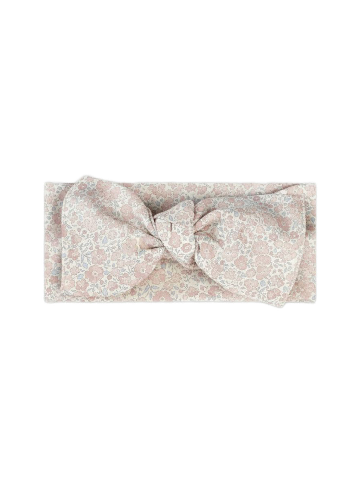 Hattie Bow Wrap - Belmont Floral / Shell + Powder Sale : Baby : Accessories : Bows : Headbands KENDI by Colored Organics Hattie Bow Wrap - Belmont Floral / | Colored Organics®