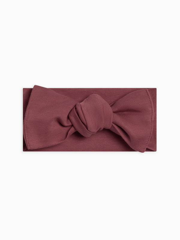 Hattie Bow Wrap Baby : Accessories : Bows : Headbands Colored Organics Organic Cotton Baby and Kids Bow Wrap