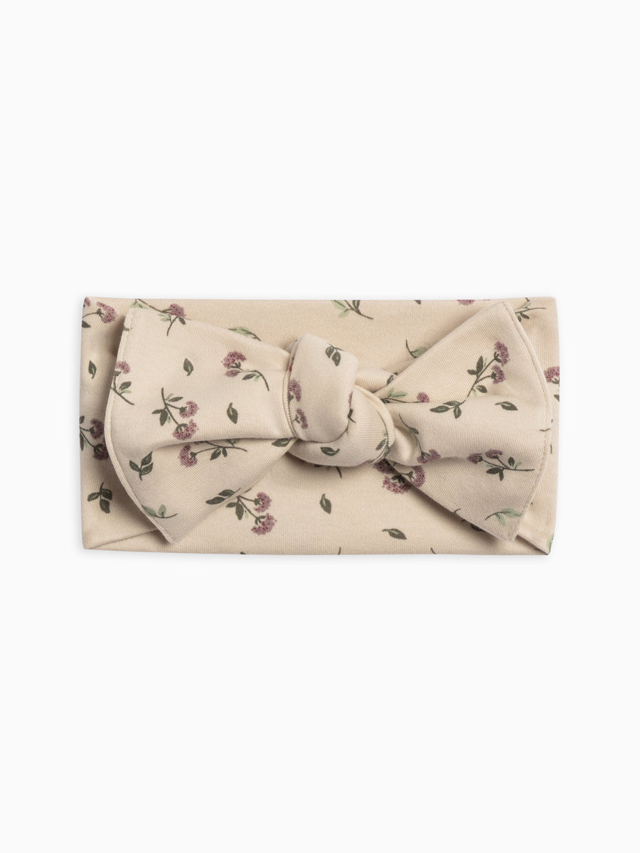 Hattie Bow Wrap Baby : Accessories : Bows : Headbands Colored Organics Organic Cotton Hattie Bow Wrap for Newborn and Baby