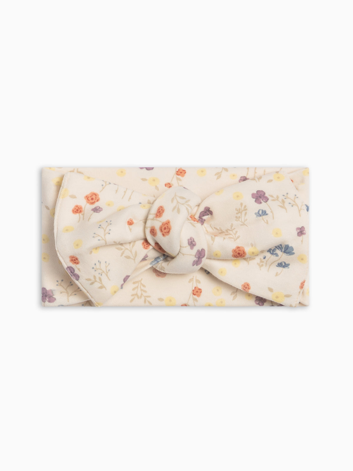 Hattie Bow Wrap - Margot Floral / Barn + Sea Baby : Accessories : Bows : Headbands Kendi PRE ORDER Hattie Bow Wrap - Margot | Colored Organics®