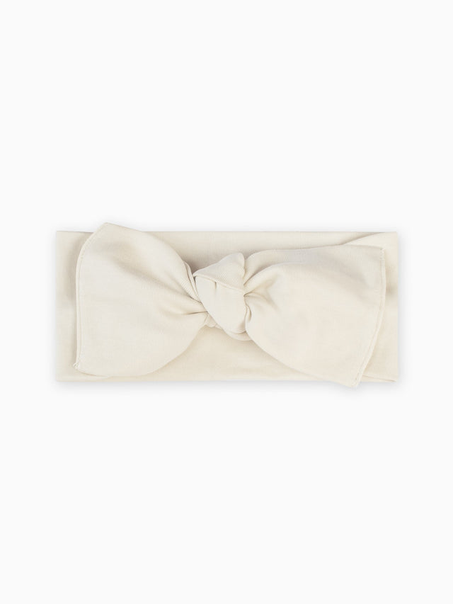 Hattie Bow Wrap Baby : Accessories : Bows : Headbands Colored Organics Organic Cotton Baby and Kids Bow Wrap