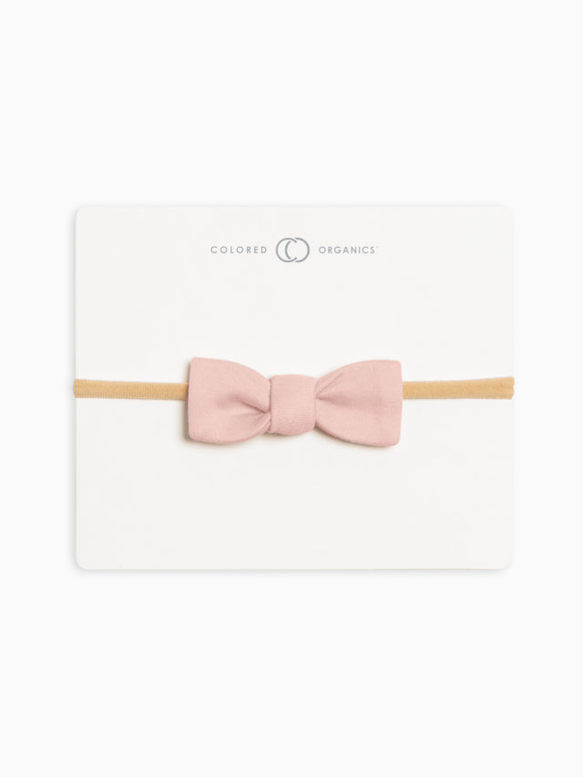 Cotton Dainty Bow Baby : Accessories : Bows : Headbands Colored Organics Organic Cotton Baby and Kids Cotton Dainty Bow 