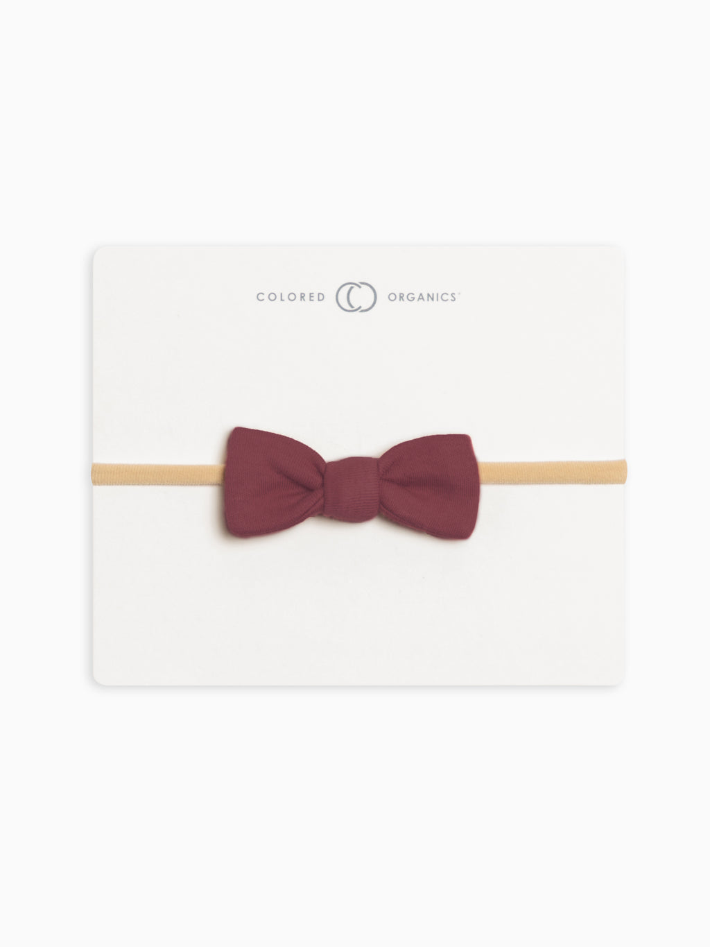 Classic Cotton Dainty Bow Baby : Accessories : Bows : Headbands Colored Organics Organic Cotton Baby Dainty Bow Hair Clip | Colored Organics®