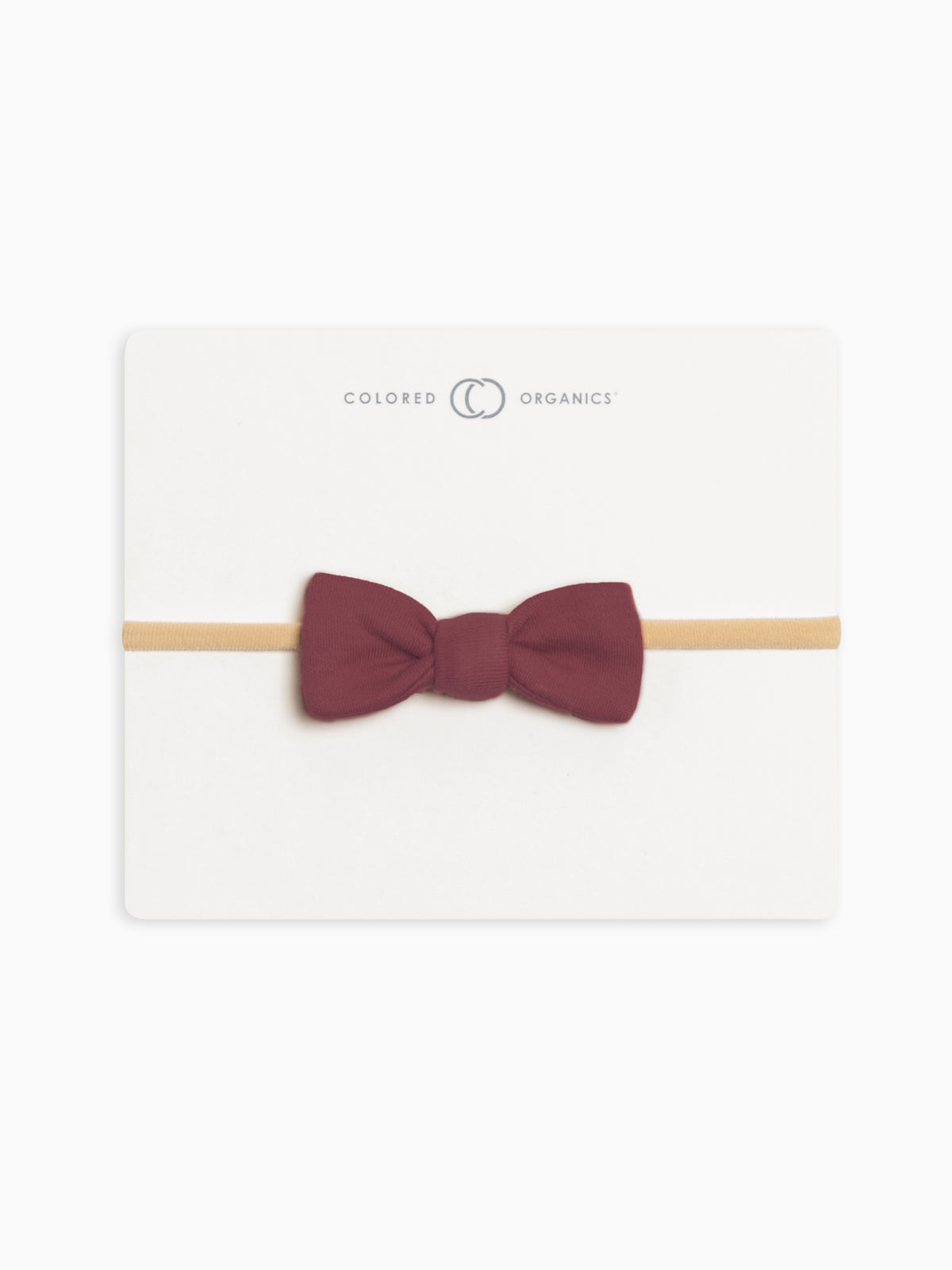 Classic Cotton Dainty Bow Baby : Accessories : Bows : Headbands Colored Organics Organic Cotton Baby Dainty Bow Hair Clip | Colored Organics®