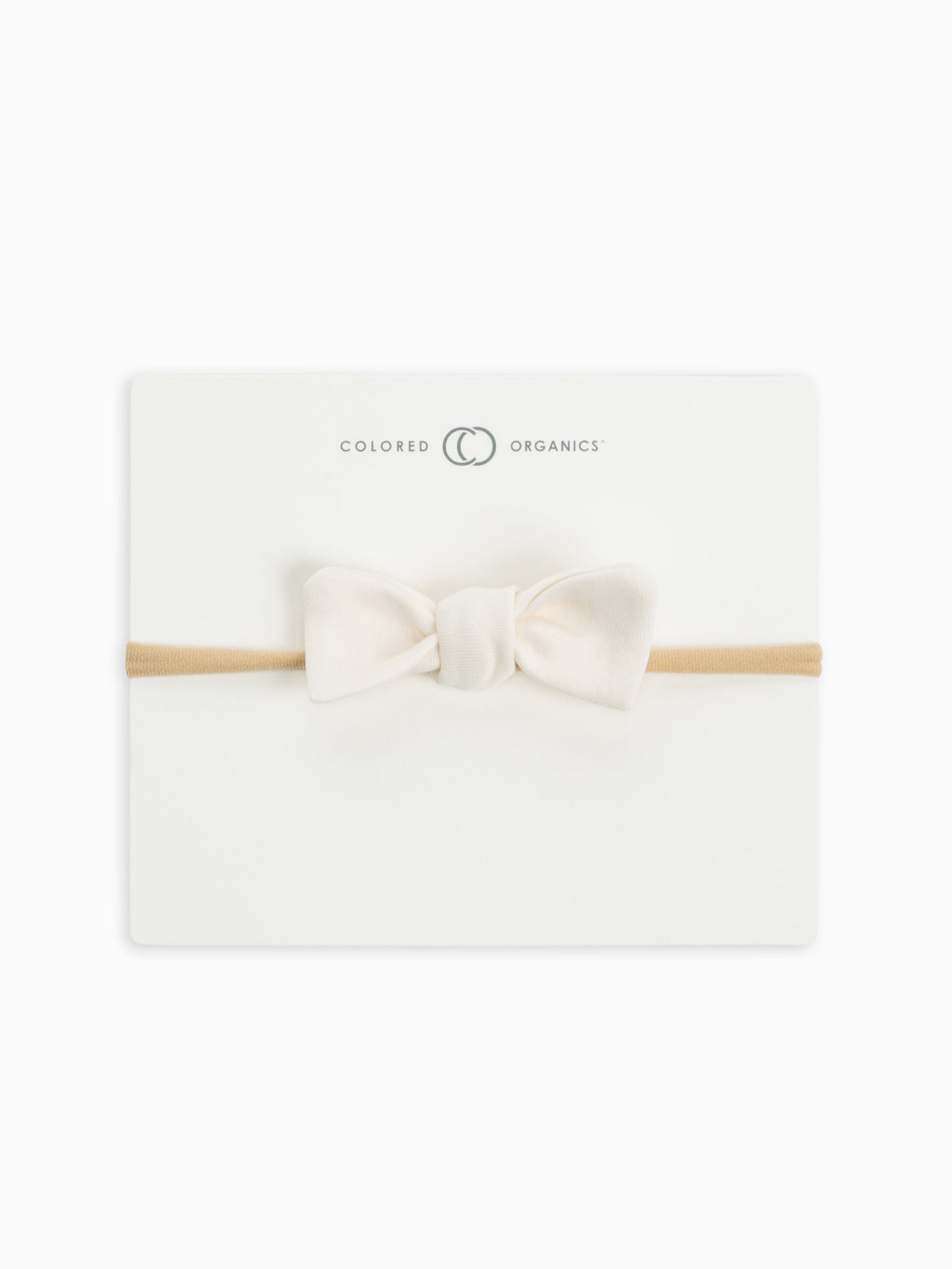 Classic Cotton Dainty Bow Baby : Accessories : Bows : Headbands Colored Organics Organic Cotton Baby Dainty Bow Hair Clip | Colored Organics®