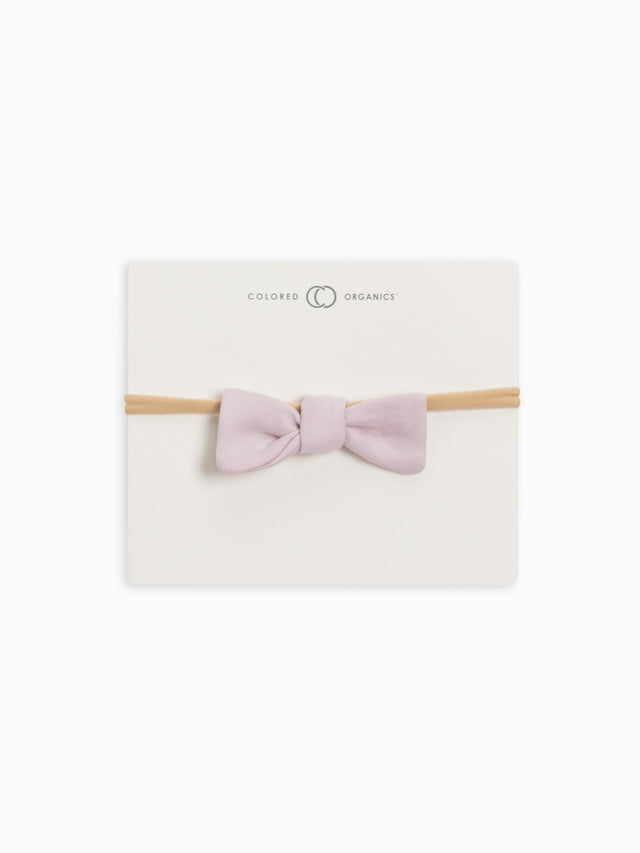 Cotton Dainty Bow Baby :Accessories :Bows :Headbands Colored Organics Organic Cotton Baby and Kids Cotton Dainty Bow 