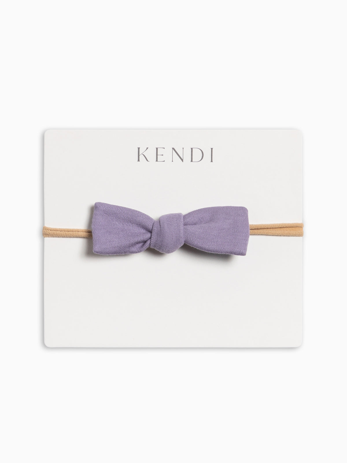 Cotton Dainty Bow - Lavender