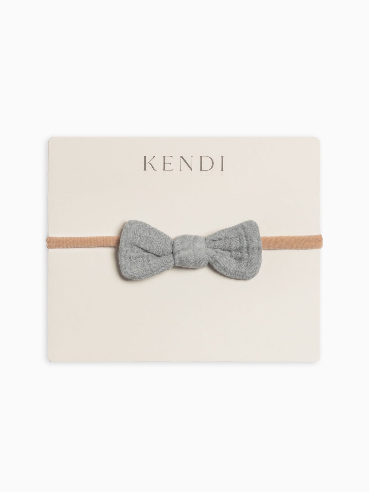 Classic Muslin Dainty Bow Baby : Accessories : Bows : Headbands KENDI by Colored Organics Organic Muslin Baby Dainty Bow Hair Clip | Colored Organics®