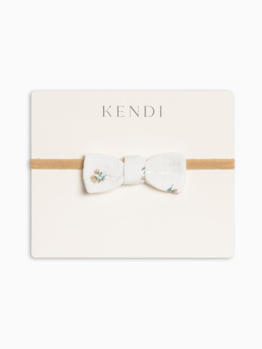Muslin Dainty Bow - Palmer Floral / Dune + Laguna Sale : Baby-Kids : Accessories : Bows : Clips KENDI by Colored Organics Muslin Dainty Bow - Palmer Floral / | Colored Organics®