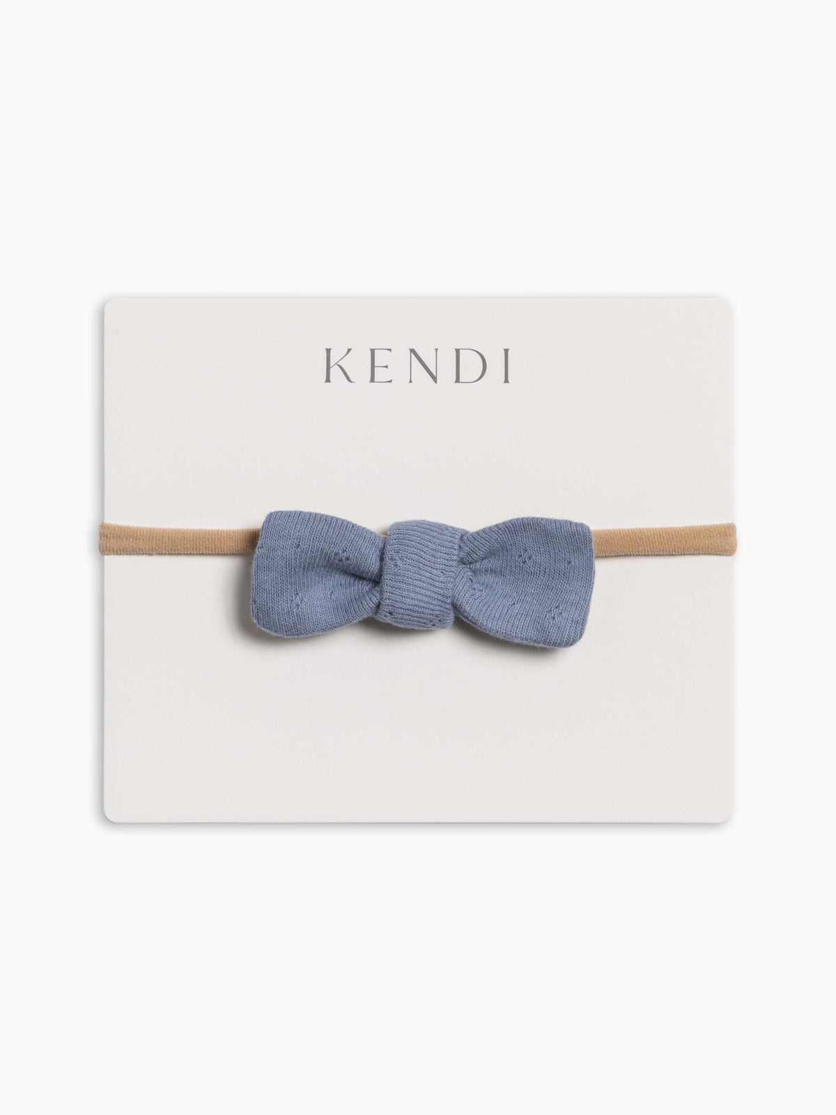 Pointelle Dainty Bow - Fireside