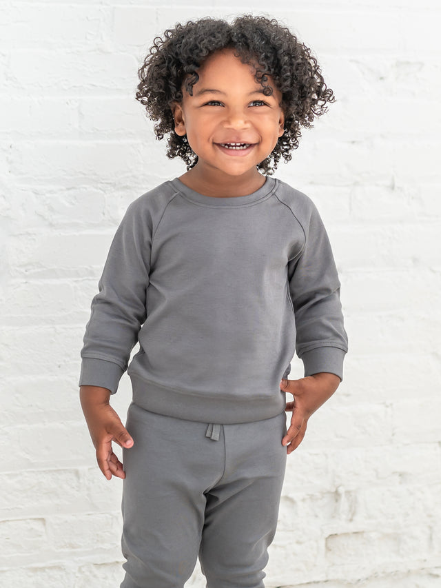 Classic Portland Pullover Baby-Kids : Tops : Pullovers : Long Sleeves Colored Organics Portland Pullover Organic Long Sleeve Baby Top