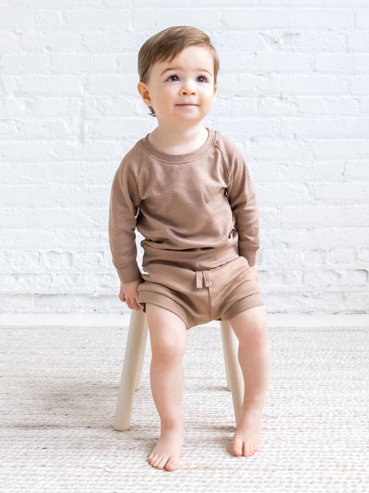 Classic Portland Lightweight Pullover Baby-Kids : Tops : Pullovers : Long Sleeves Colored Organics Organic Cotton Baby Portland Pullover | Colored Organics®