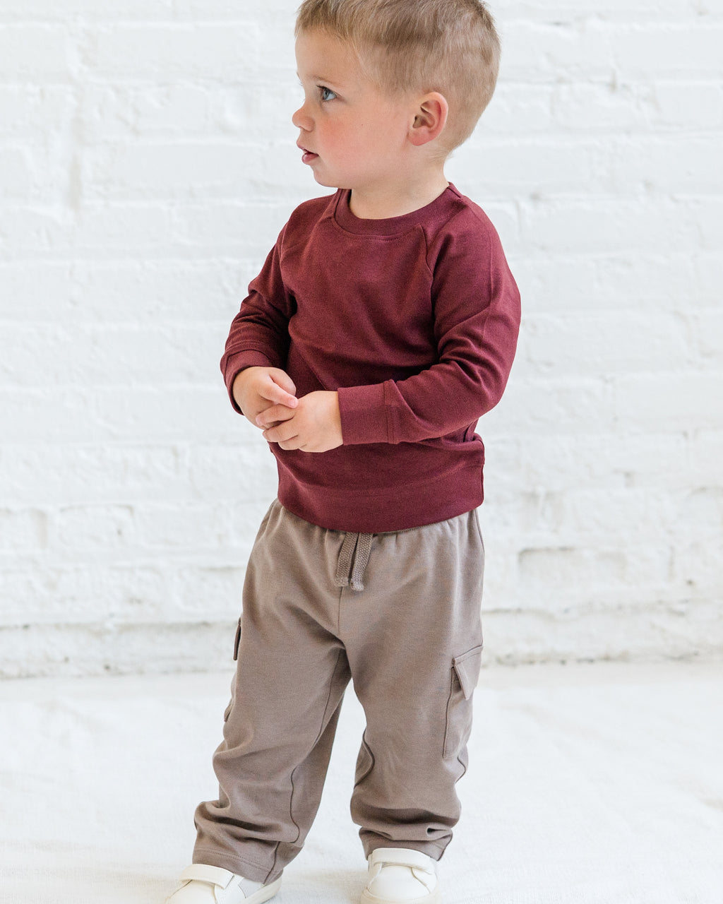 Portland Lightweight Pullover Sale : Baby-Kids : Tops : Pullovers : Long Sleeves Colored Organics Portland Lightweight Pullover for Baby | Colored Organics®