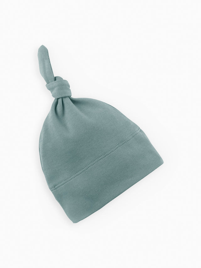 Classic Knotted Hat Baby : Accessories : Hats Colored Organics Top Knot Baby Hat - Newborn Girls & Boys - Organic