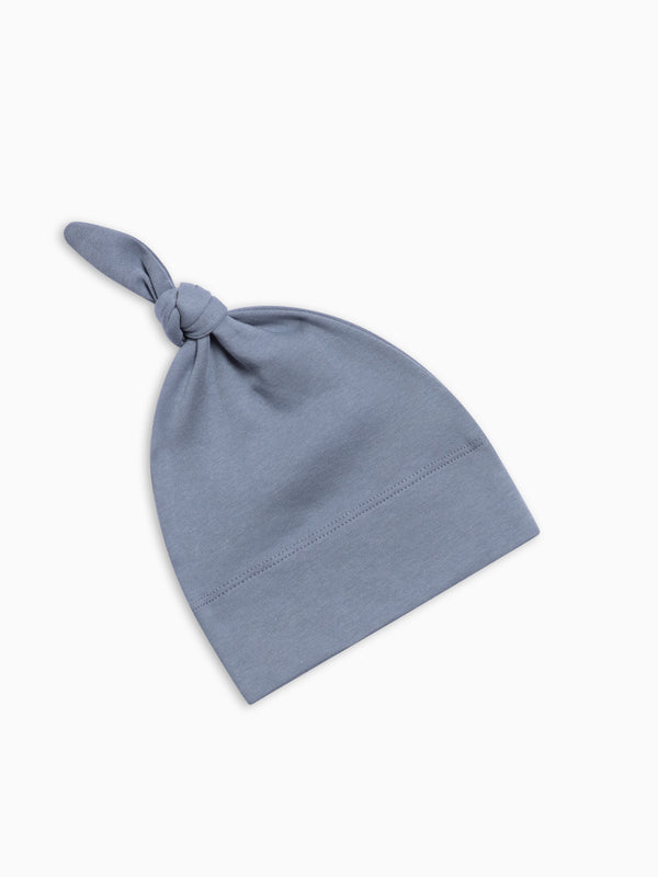 Knotted Hat - Bluen