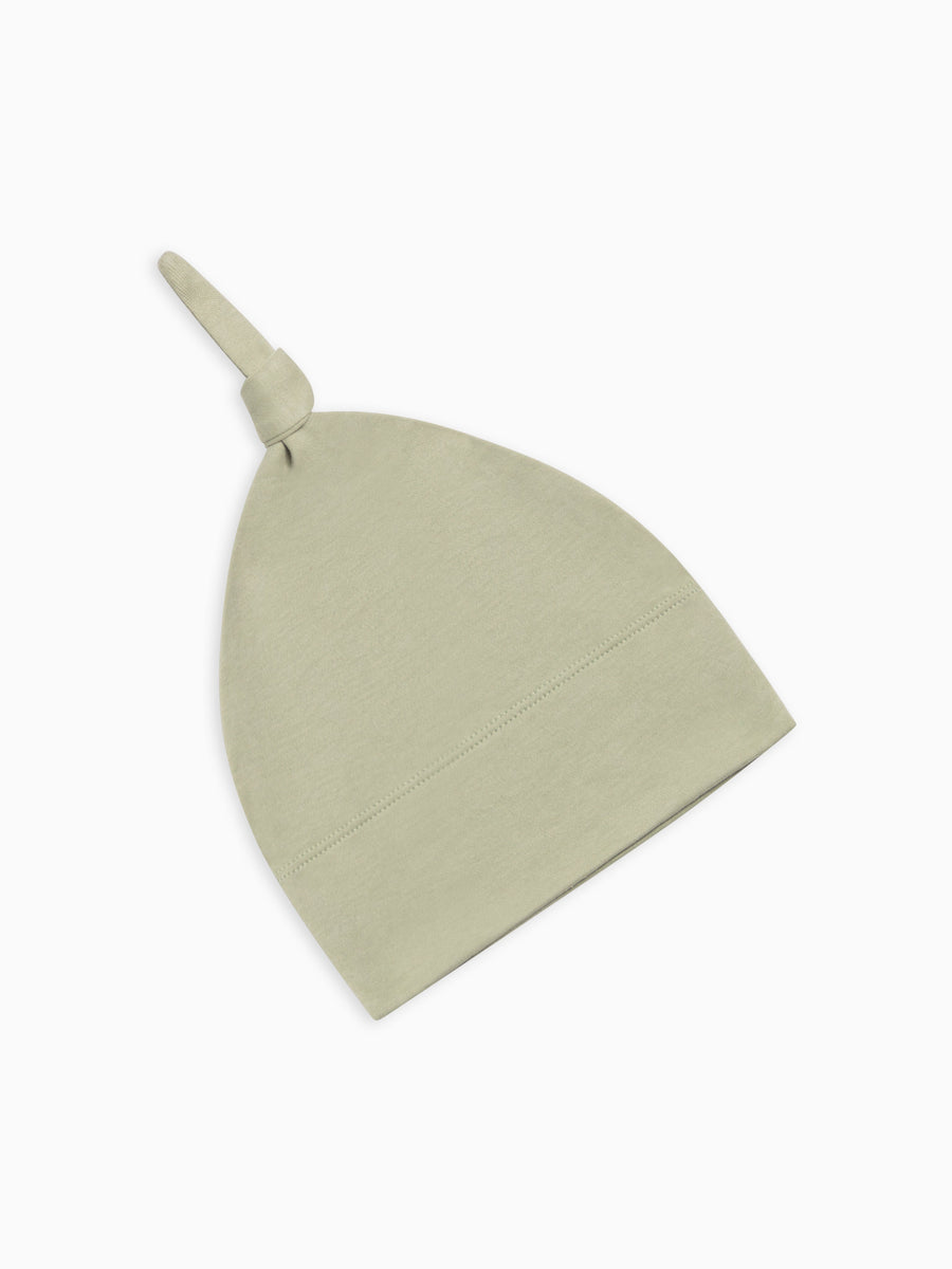 Classic Knotted Hat Baby :Accessories :Hats Colored Organics Top Knot Baby Hat - Newborn Girls & Boys - Organic