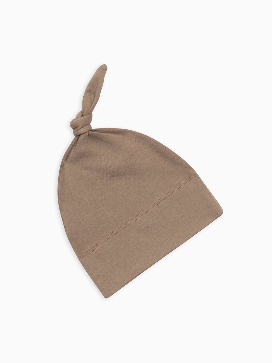 Knotted Hat Baby : Accessories : Hats Colored Organics Top Knot Baby Hat - Newborn Girls & Boys - Organic