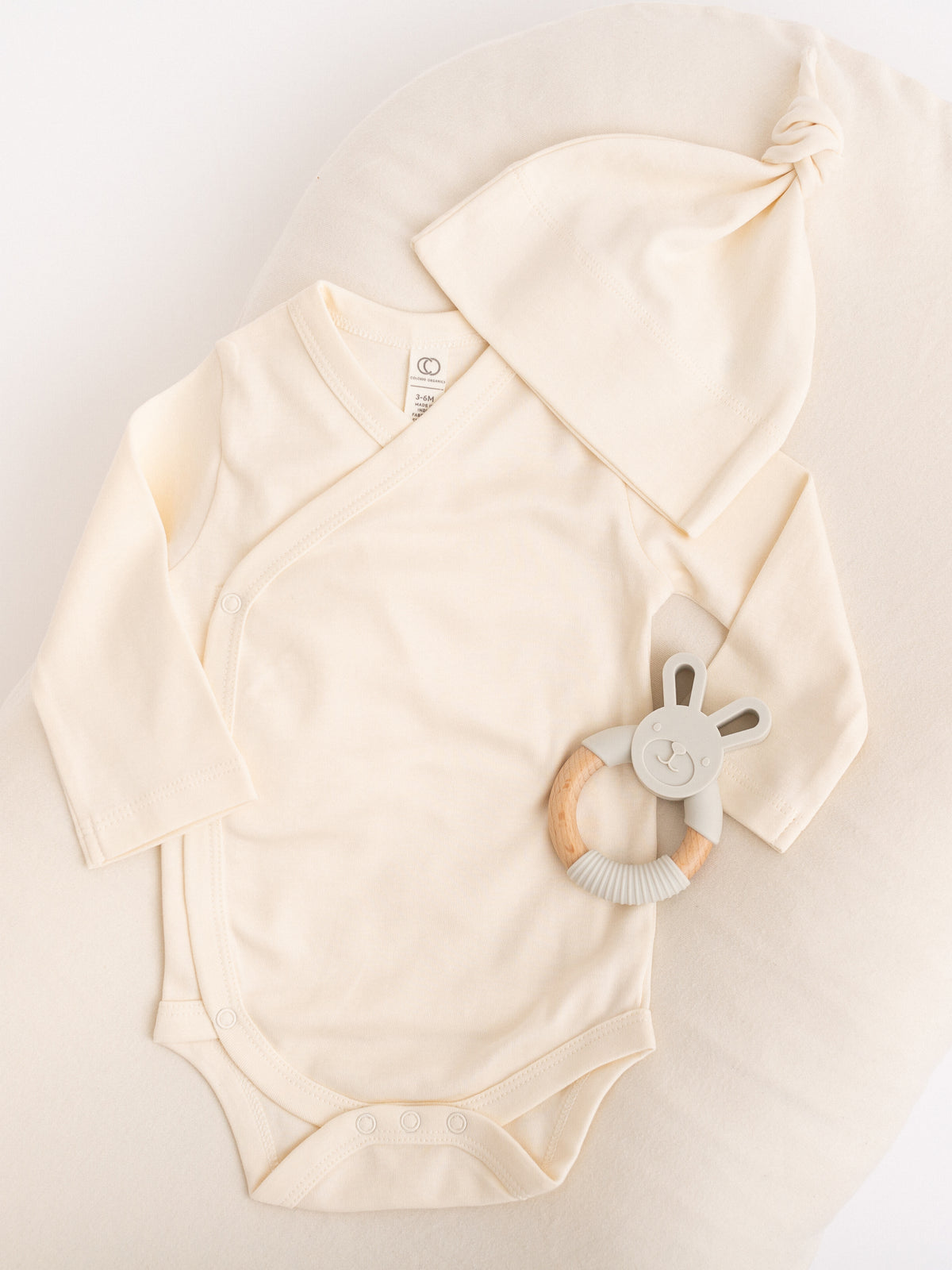 Classic Kimono Bodysuit - Long Sleeve Baby : One Pieces : Kimono Bodysuits : Short Sleeves Colored Organics Organic Long Sleeve Kimono Baby Bodysuit | Colored Organics®