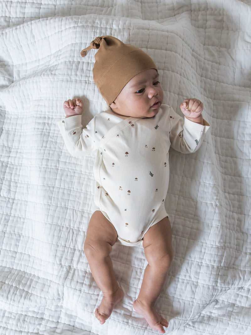 Organic Cotton Kai Kimono Bodysuit for Newborn and Baby - Girl & Boy