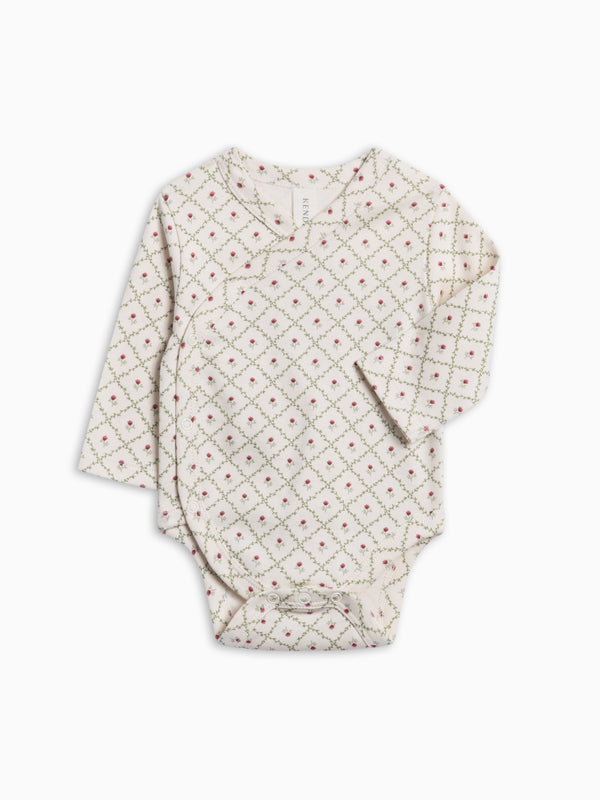 Kai Kimono Bodysuit - Hedge Floral