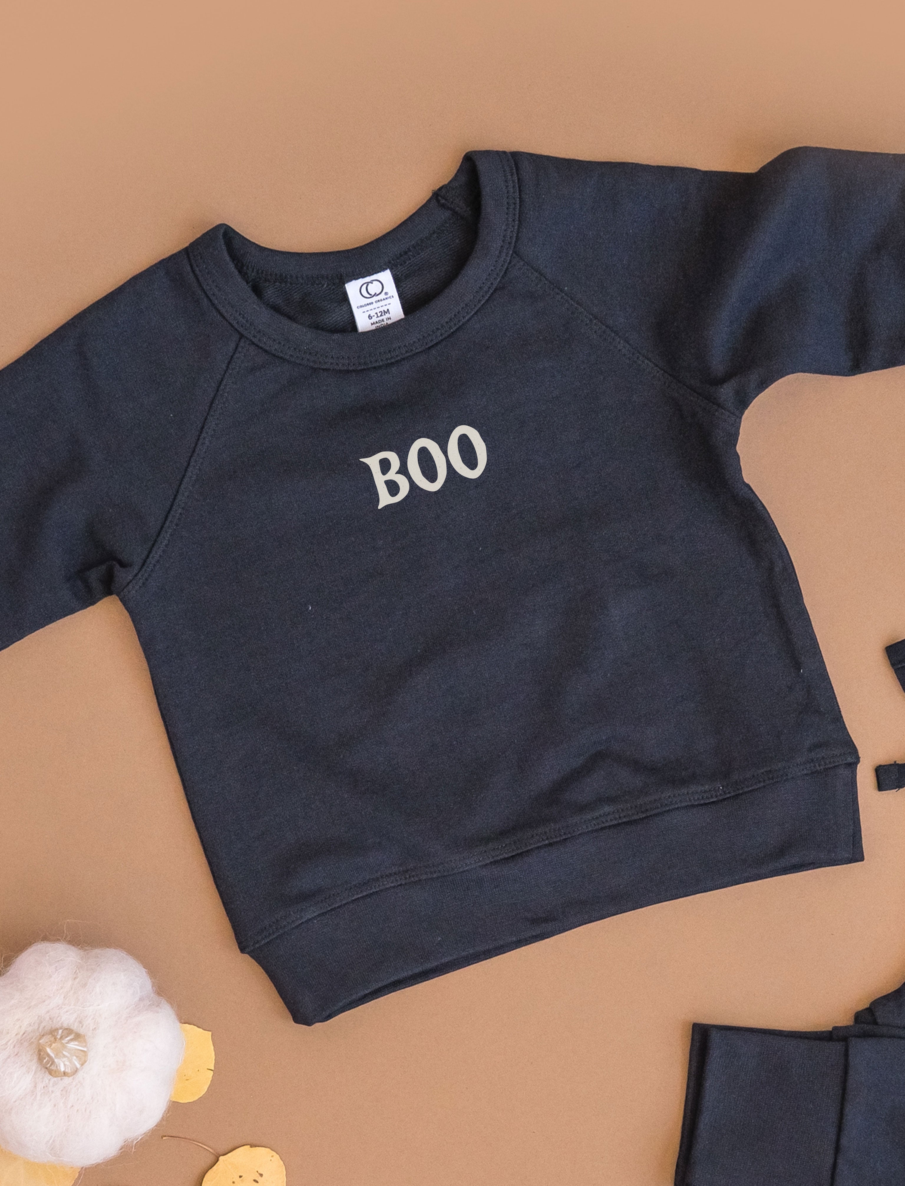 Boo Lightweight French Terry Pullover | Colored Organics®