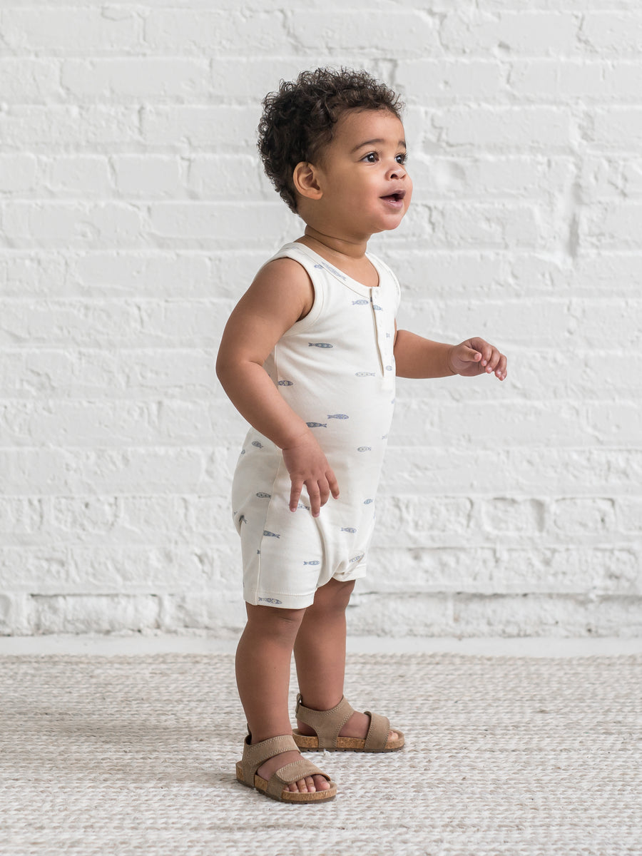 Nile Romper Baby : One Pieces : Rompers : Tanks Colored Organics Organic Cotton Baby Nile Romper