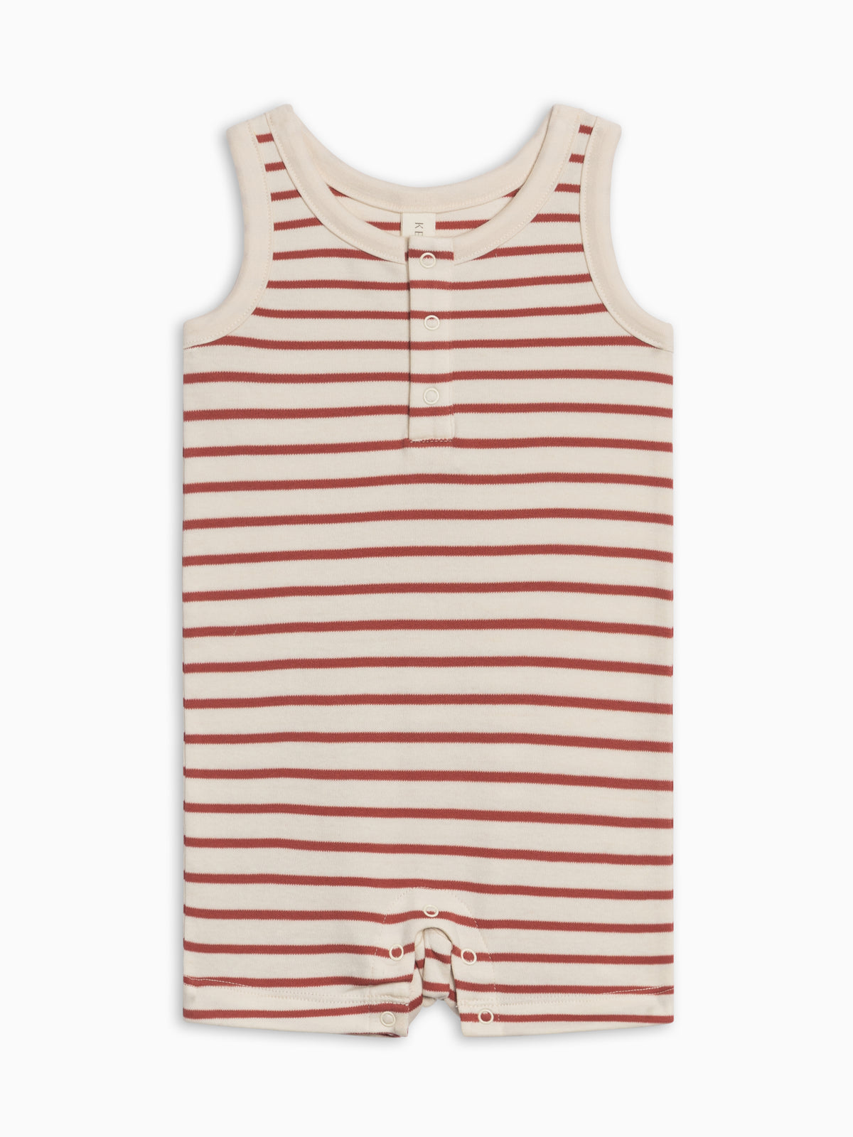 Nile Romper - Ron Stripe / Barn Sale : Baby : One Pieces : Rompers : Tanks Kendi PRE ORDER Nile Romper - Ron Stripe / | Colored Organics®