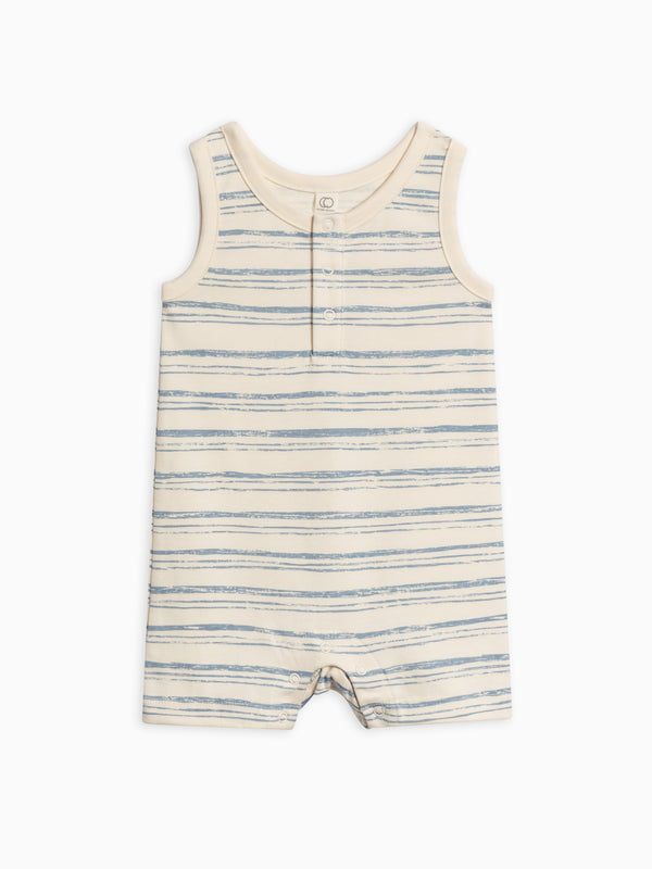 Nile Romper Baby : One Pieces : Rompers : Tanks Colored Organics Organic Cotton Baby Nile Romper