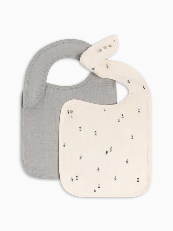 2-Pack Muslin Bibs