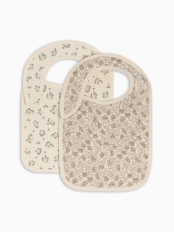 2-Pack Muslin Bibs Sale : Baby : Gear : Bibs : Feeding KENDI by Colored Organics 2-Pack Muslin Bibs for Babies and Kids | Colored Organics®