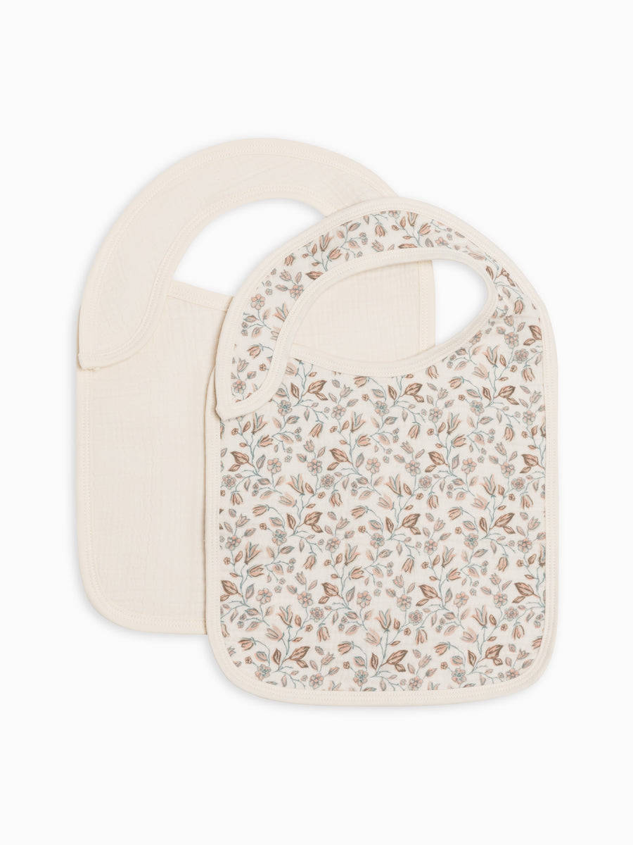 2-Pack Muslin Bibs