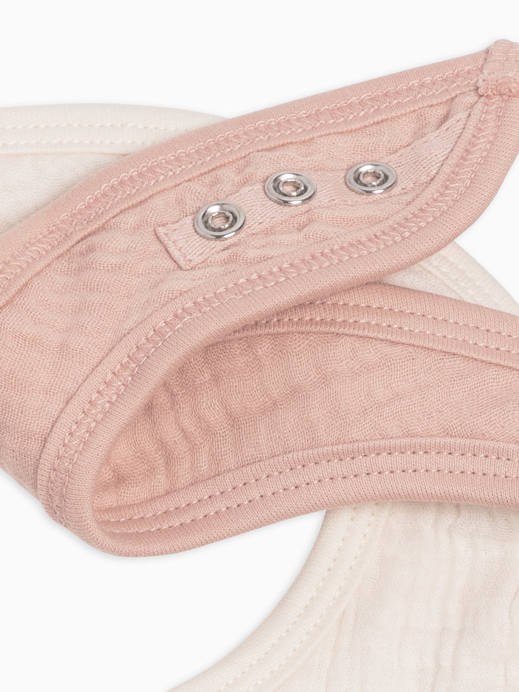 Classic 2-Pack Muslin Bibs Baby : Gear : Bibs : Feeding KENDI by Colored Organics Organic Cotton Muslin Baby Bibs, 2-Pack | Colored Organics®