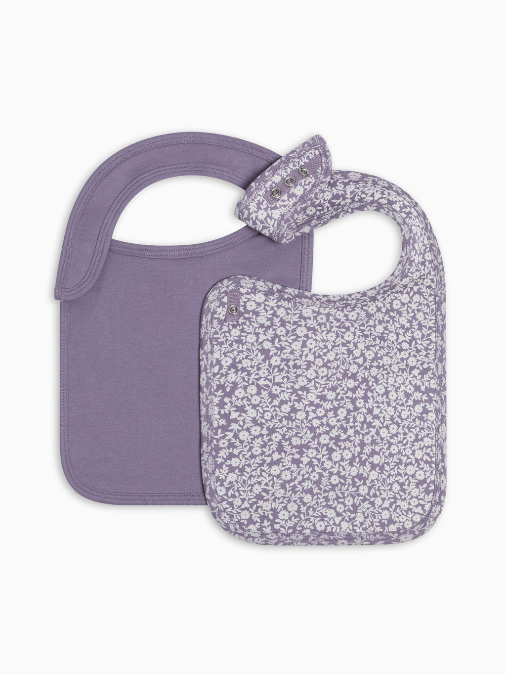 2-Pack Bibs - Gwen Floral + Lavender