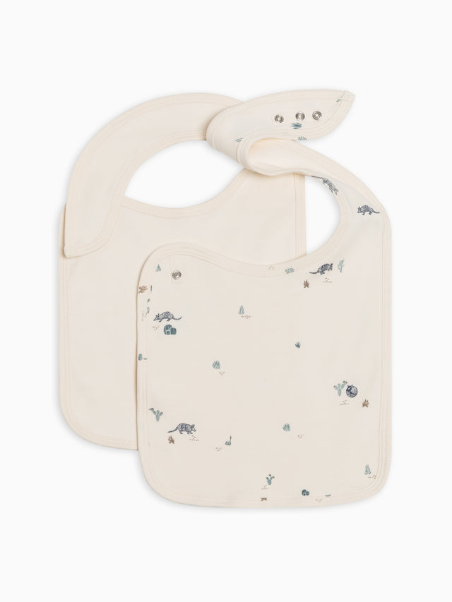 2-Pack Bibs Sale :Baby :Gear :Bibs :Feeding Colored Organics Organic Cotton 2-Pack Bandana Bibs for Newborn and Baby - Girl & Boy 