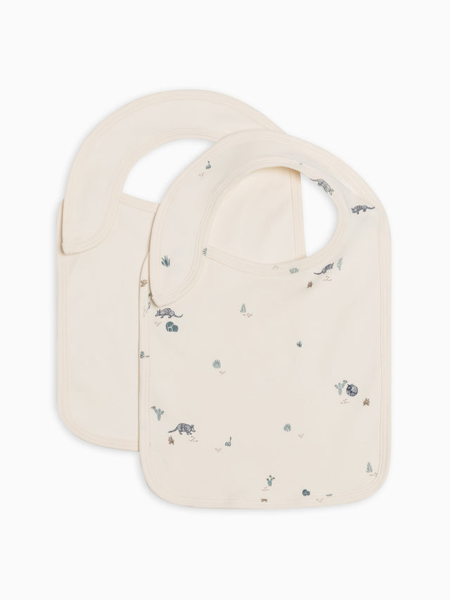 2-Pack Bibs Sale :Baby :Gear :Bibs :Feeding Colored Organics Organic Cotton 2-Pack Bandana Bibs for Newborn and Baby - Girl & Boy 