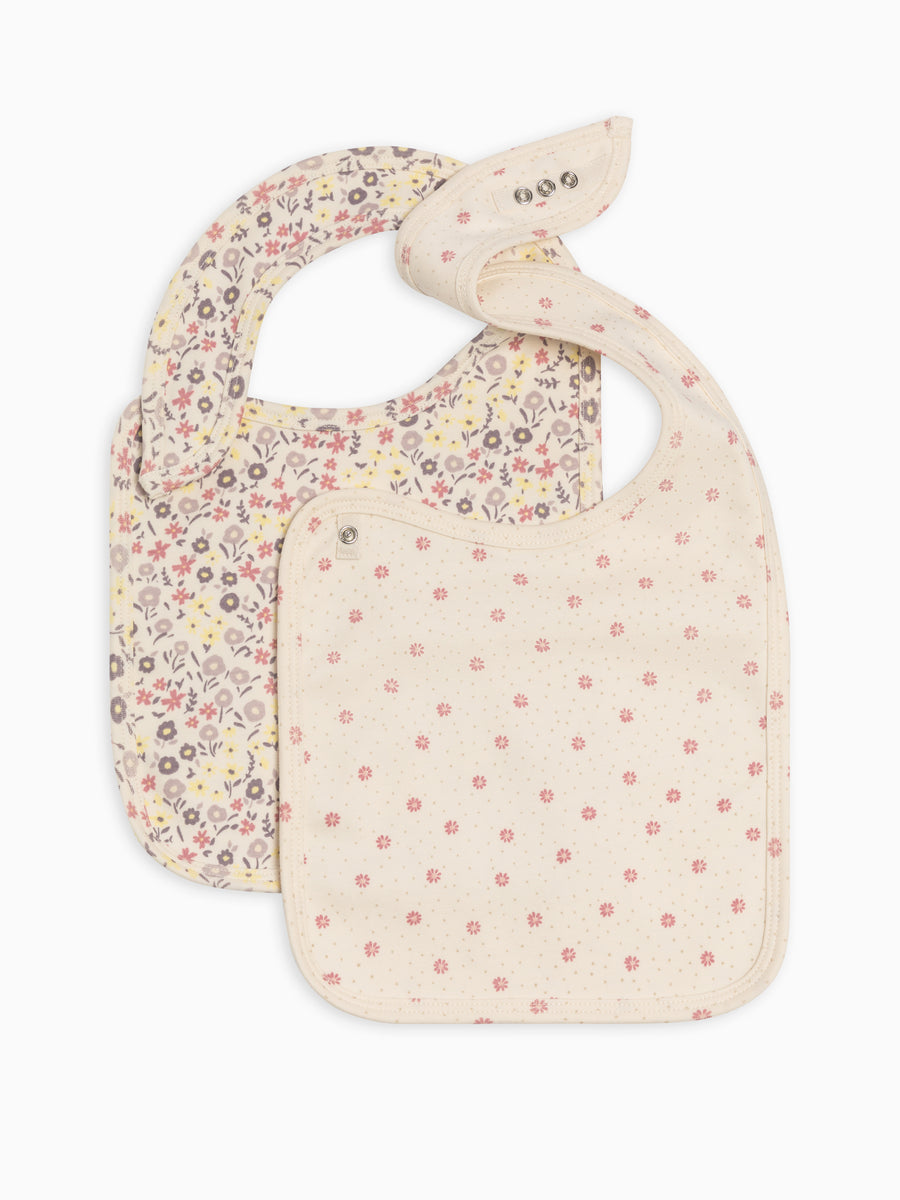 2-Pack Bibs Baby :Gear :Bibs :Feeding Colored Organics Organic Cotton Baby 2-Pack Bibs