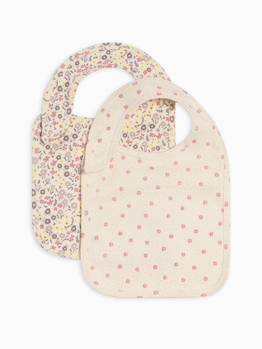 2-Pack Bibs Baby :Gear :Bibs :Feeding Colored Organics Organic Cotton Baby 2-Pack Bibs