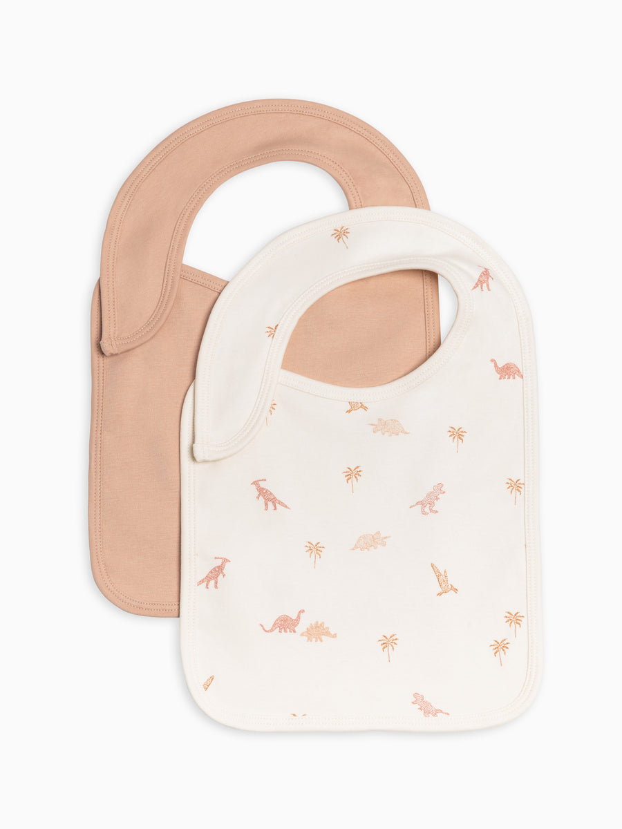 Dino-Mite Collection 2-Pack Bibs Baby : Gear : Feeding : Bib CO Give Organic Cotton Baby 2-Pack Bibs