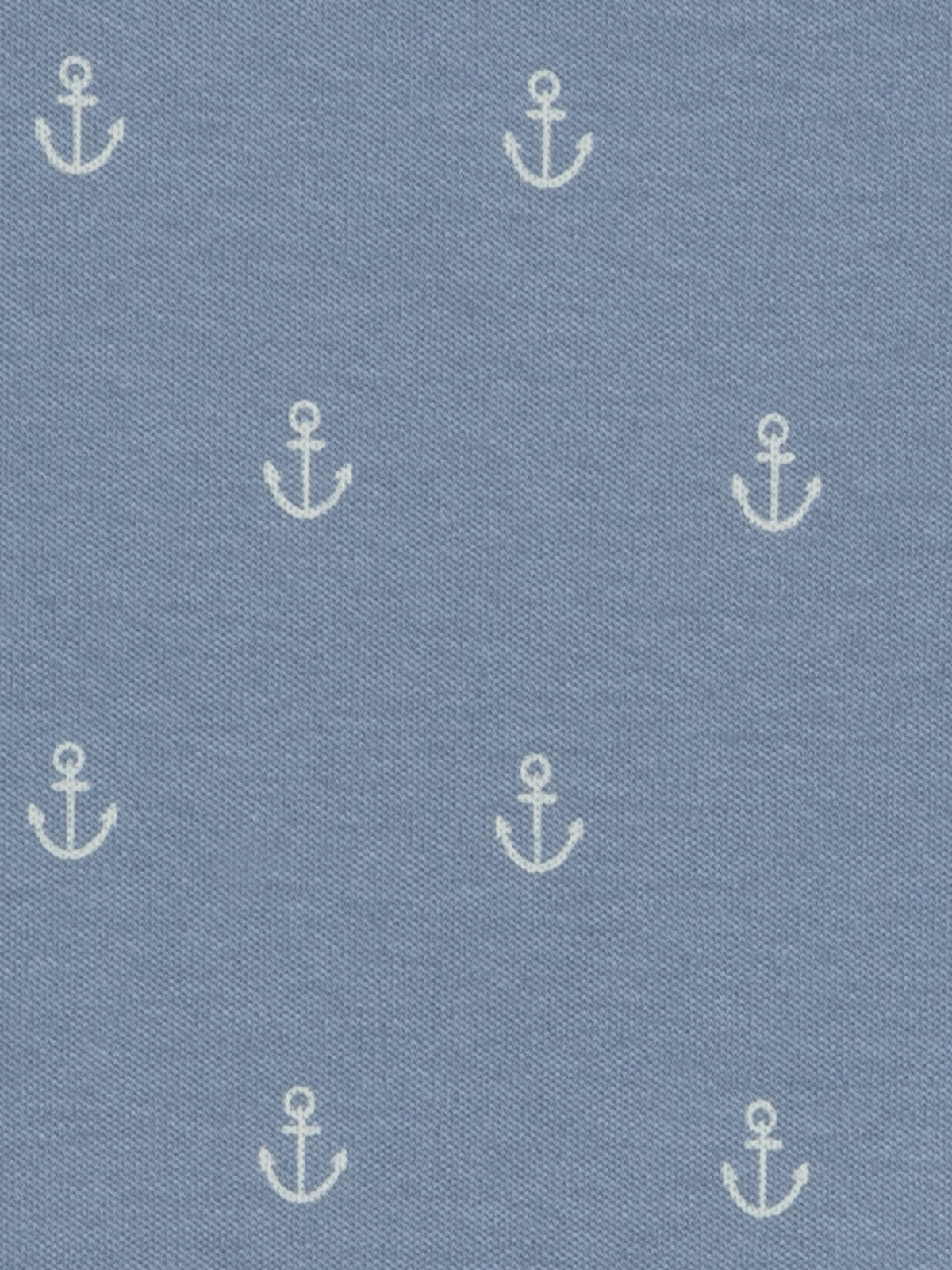 Afton Bodysuit - Anchor / Sea + Powder Baby : One Pieces : Bodysuits : Short Sleeves KENDI by Colored Organics Afton Bodysuit - Anchor / Sea + Powder | Colored Organics®